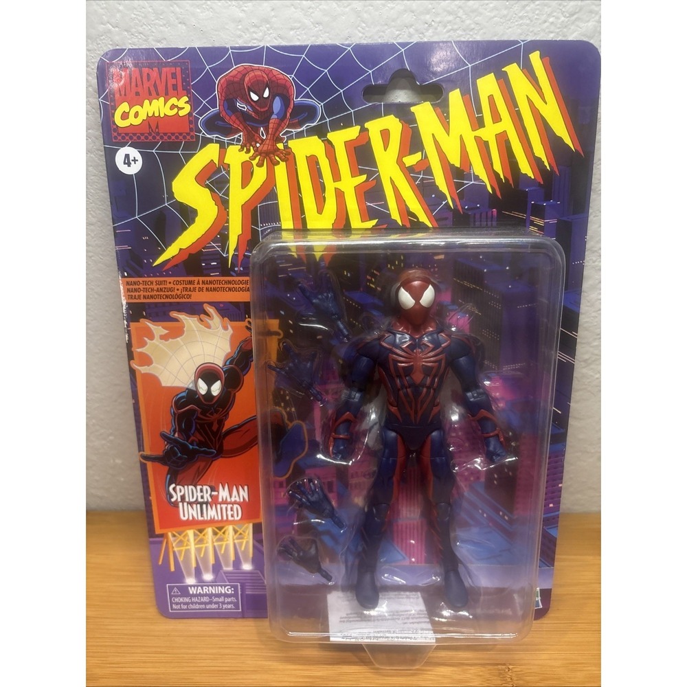Marvel Legends Spider-Man Unlimited 6" Action Figure Retro Hasbro – New Sealed